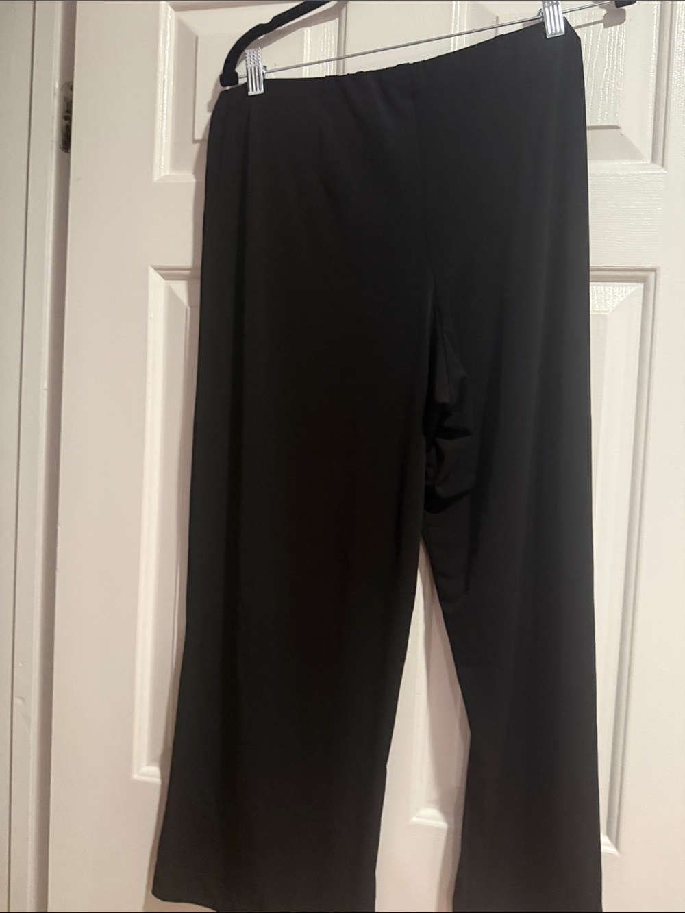 Coldwater Creek Black Wide-Leg Women's Pants - Classic Work & Casual - Picture 3 of 3